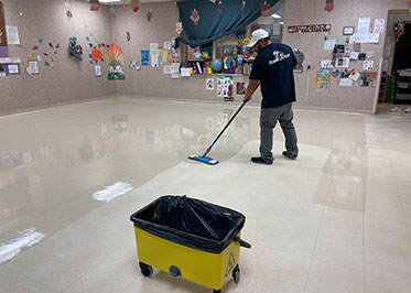 floor cleaning floor work