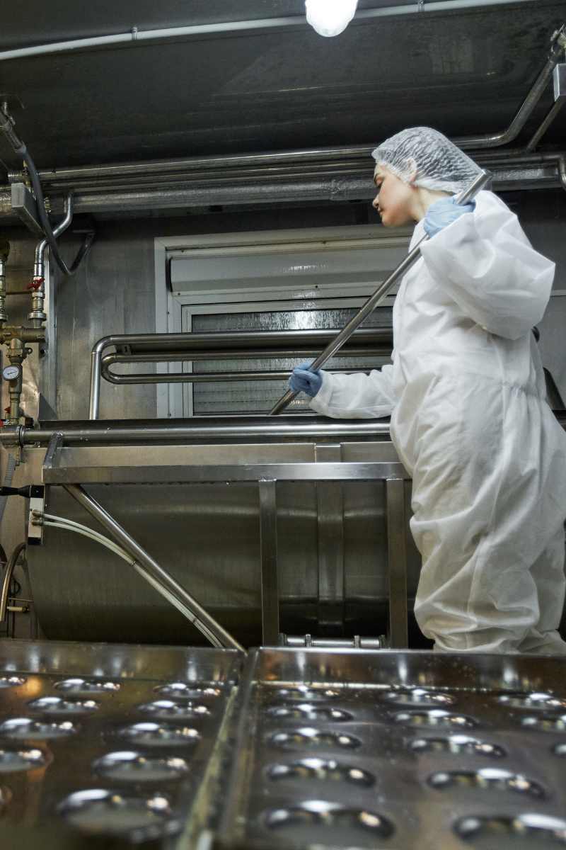 food production facility cleaning